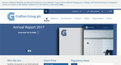 Desktop Screenshot of graftonplc.com